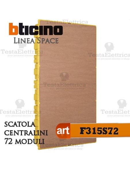 Scatola  F315S54 incasso per centralini 54 moduli linea Space Bticino 