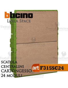 Scatola  F315S24  incasso per centralini 24 moduli linea Space Bticino 
