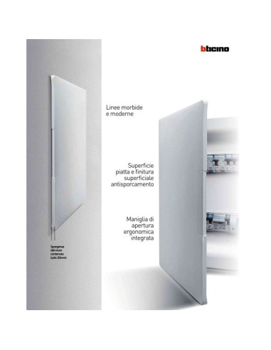 Centralino serie Space  Bianco F315PB36D2 36 moduli din per cassette incasso Bticino 