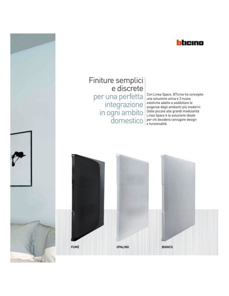 Centralino serie Space  Bianco F315PB36D2 36 moduli din per cassette incasso Bticino 