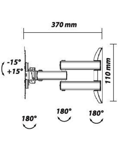 Staffa 23 - 37 Pollici GUM3+ Gbs