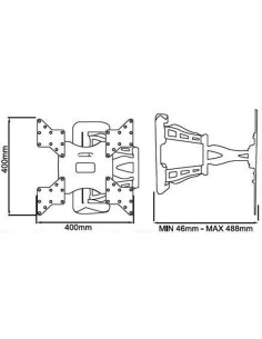Staffa 26 - 42 Pollici SLIM Gbs 2