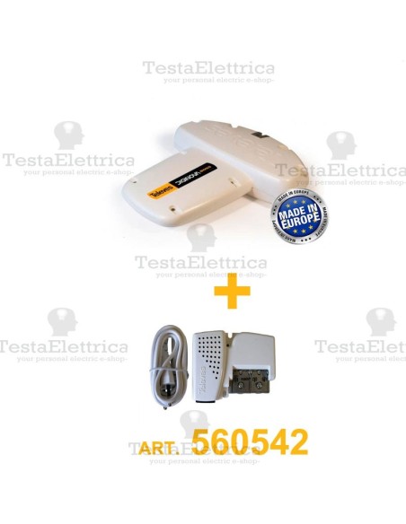 Antenna DTT amplificata LTE da da balcone/barca/camper Diginova Boss Televes