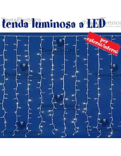 Tenda Luminosa a Led altezza 1,5 metri RosaChristmas