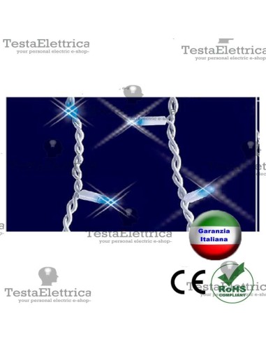 Tenda Luminosa a Led pofessionale  prolungabile RosaChristmas