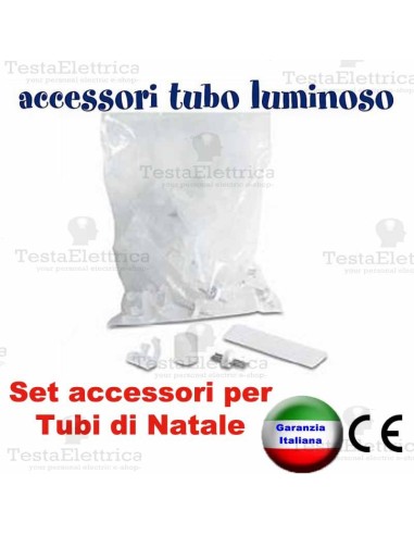 Set di accessori  per Tubo Luminoso di Natale RosaChristmas