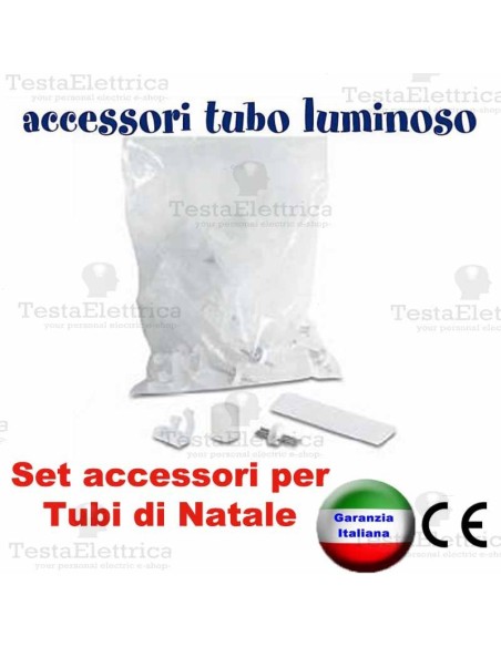 Set di accessori  per Tubo Luminoso di Natale RosaChristmas