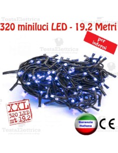 Serie da 320 minilucciole LED Verde interno  RosaChristmas