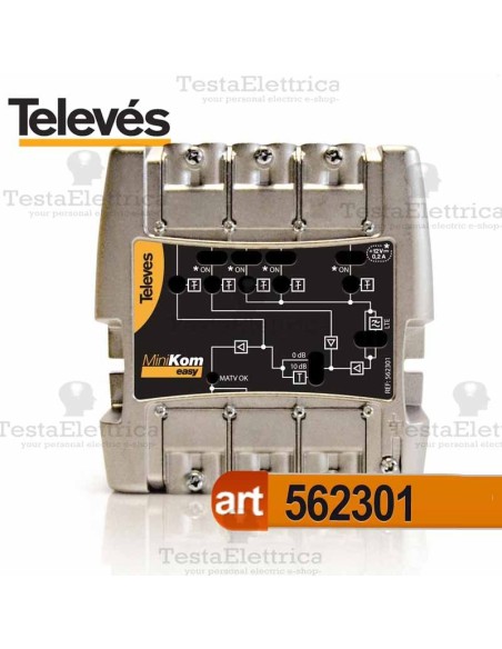 Centralino TV  5I / 1U 562301 Televes 