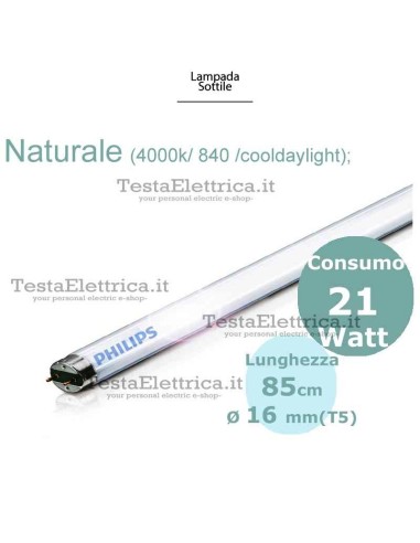 Neon T5 85 cm 21 watt Philips