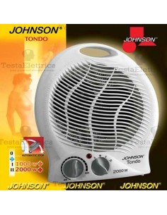 Termoventilatore da poggio 2000w Tondo Johnson 2