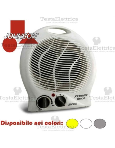 Termoventilatore da poggio 2000w Tondo Johnson