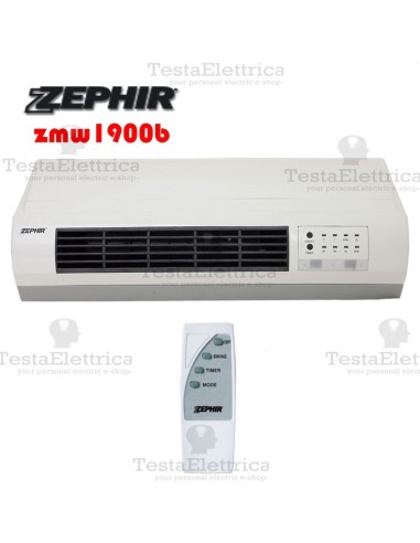 Termoventilatore da parete 2000w ZMW1900B zEPHIR