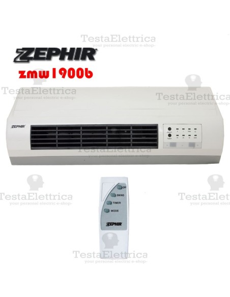 Termoventilatore da parete 2000w ZMW1900B zEPHIR