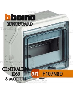 Centralino IP65 8 moduli serie IDROBOARD Bticino 