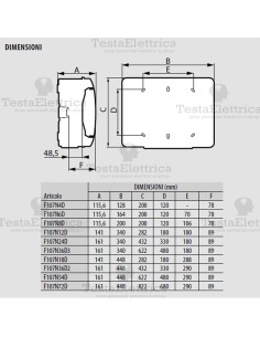 Centralino IP65 24 moduli serie IDROBOARD Bticino  2
