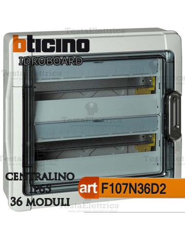 Centralino IP65 24 moduli serie IDROBOARD Bticino 