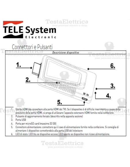 Smart Box  HD Wifi TSplay stealth Telesystem