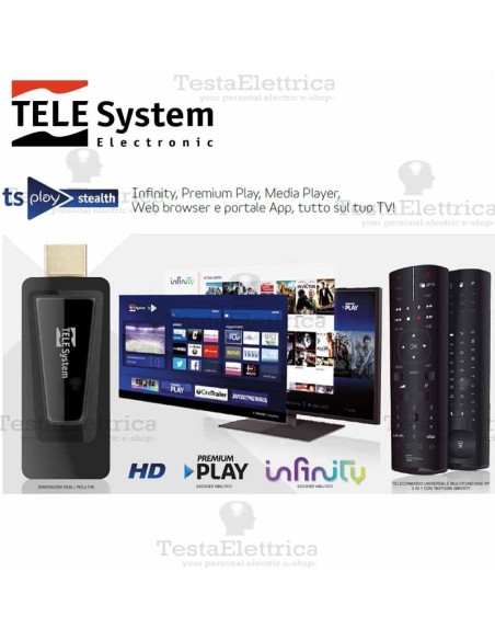 Smart Box  HD Wifi TSplay stealth Telesystem