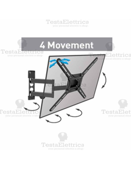 Staffa per TV curve max 65 Pollici Barkan