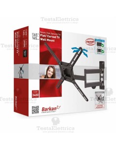 Staffa per TV curve max 65 Pollici Barkan 2