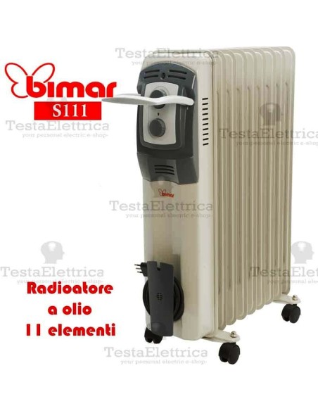Radiatore a olio 11 elementi Bimar