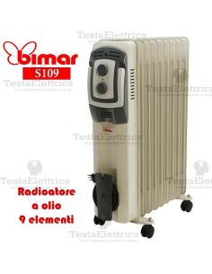 Radiatore a olio 9 elementi Bimar
