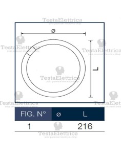 Circolina al neon 22 watt 21,5 cm T8 Standard Trifosforo Leuci 2