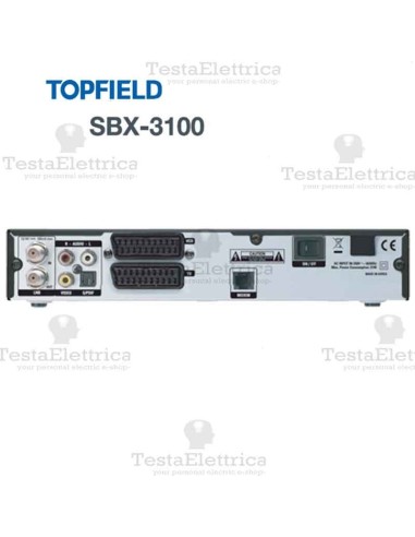 Decoder TIVUSAT sd scheda inclusa Topfield