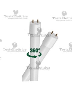 Tubo a led 60 cm T8 Tutto Vetro 9 watt Whyled by sice 2