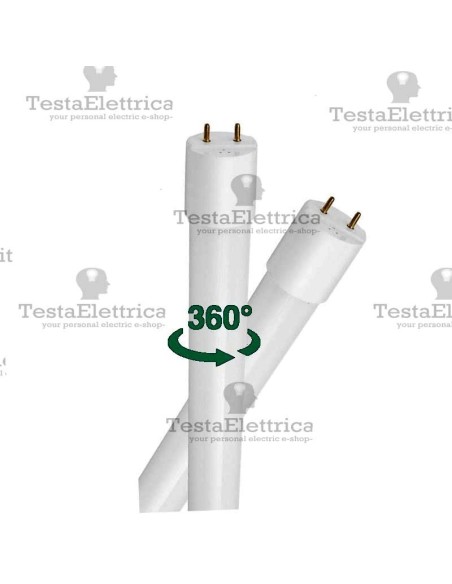 Tubo a led 150 cm T8 Tutto Vetro 24 watt Whyled by sice