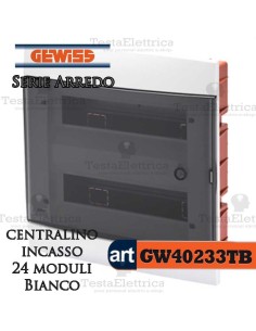 Centralino 36 moduli  per quadri elettrici incasso  Arredo Gewiss