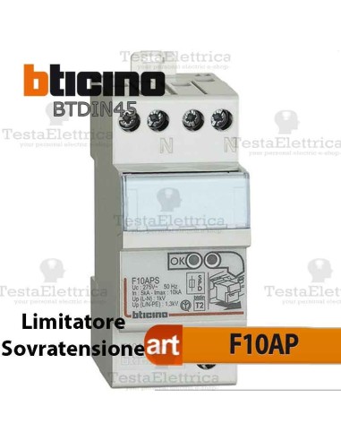 Limitatore di sovratensione autoprotetto bticino F10AP2
