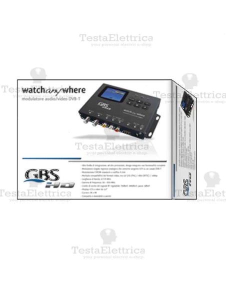 Modulatore AV DVB-T Watch Any Where GBS