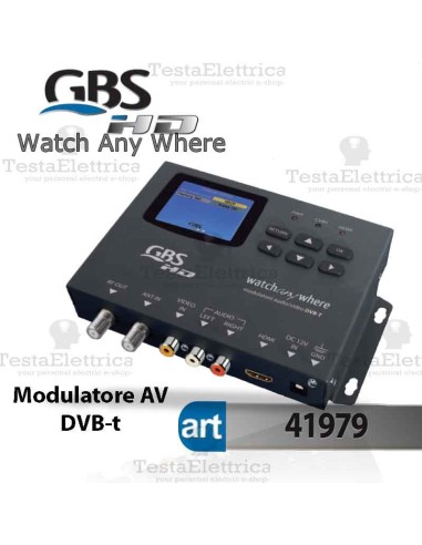 Modulatore AV DVB-T Watch Any Where GBS