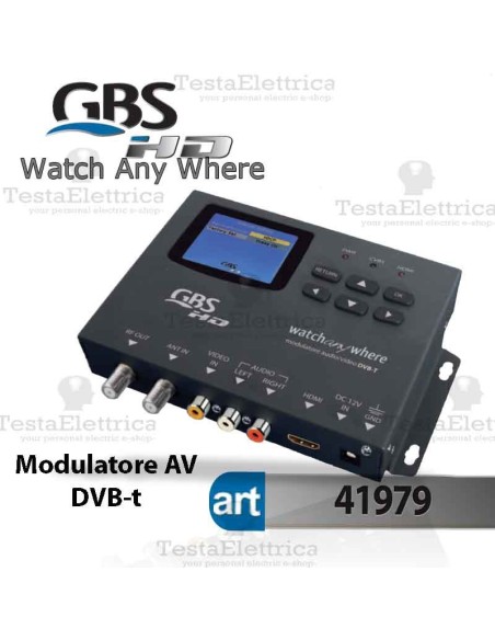 Modulatore AV DVB-T Watch Any Where GBS
