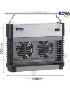 Zanzariera Elettrica con Ventole Rosalight
