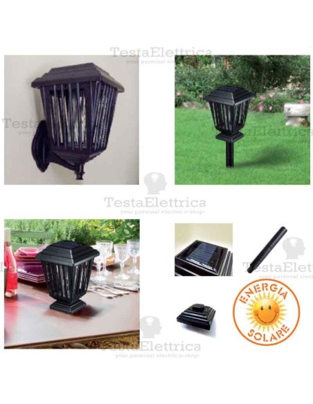 Zanzariera Elettrica ad Energia Solare