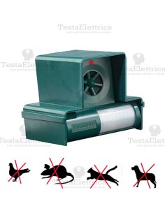 Scacciatopi e insetti con rilevatore di movimento GBC