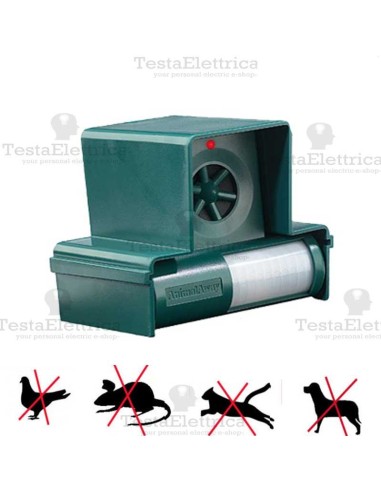 Scacciatopi e insetti con rilevatore di movimento GBC