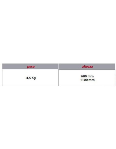 Coppia di staffe per casse acustiche universale da terra Gbs