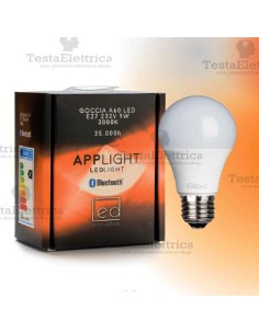 Lampadina a led Bluetooth 9W 3000K E27 ReeR 2