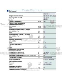 Limitatori di sovratensione di linea Tipo 2 Siemens 2