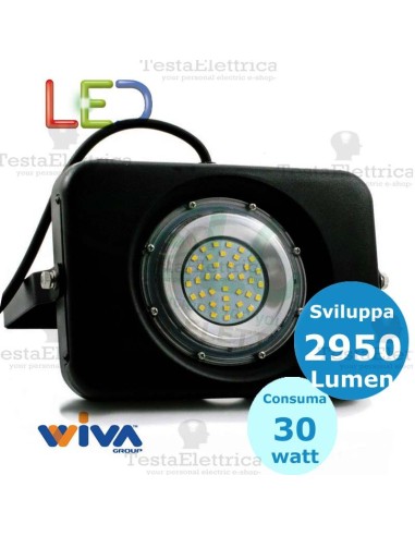 Faro a Led 30 watt Oblò Wiva