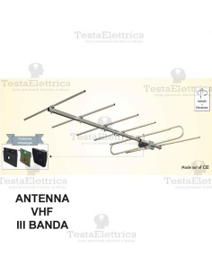 antenna DTT VHF III Banda S7 PRO CBvichy