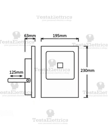 Faro a Led RGB slim 30 watt 