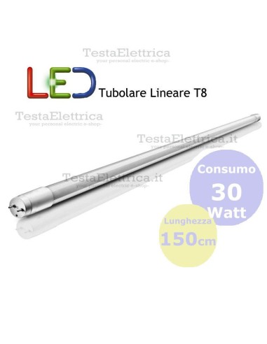 Tubo a led 150 cm T8 30 watt Dgk