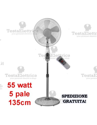 Ventilatore a piantana con telecomando Timar