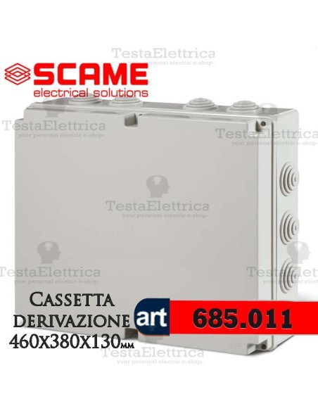 Cassetta di derivazione da parete  46x38x12 cm Gewiss