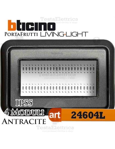 Coperchio 4 posti IP55 Idrobox LivingLight Bticino